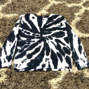 Tye dye sweat shirt
